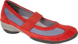 Womens Blondo Syra   Red Suede/Mesh Casual Shoes