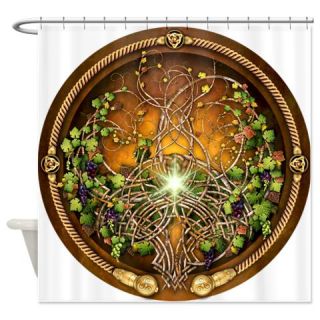  Sacred Celtic Trees   Vine Shower Curtain  Use code FREECART at Checkout
