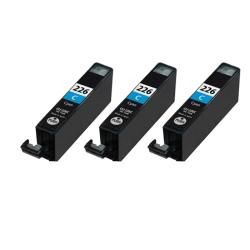 Canon Cli226c Cli 226 Compatible Cyan Ink Cartridge (3 Pack) (CyanBrand CanonModel CLI226CQuantity Pack of 3Maximum yield 510 pages with 5 percent coverageNon refillable Ink CartridgeCompatible With Pixma iP4820, Pixma MG5220, Pixma MG8120, Pixma MX7
