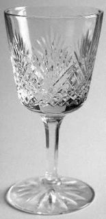 Seneca Old Master Wine Glass   Stem #960, Cut #1435
