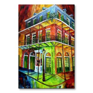 Diane Millsap Ac Nawlins Rainbow Metal Wall Sculpture (MediumSubject ArchitectureImage dimensions 23.5 inches high x 16 inches wide x 1 inches deep )
