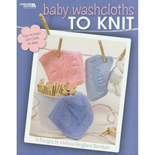 Leisure Arts baby Washcloths To Knit