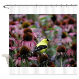  Gold Finch Shower Curtain  Use code FREECART at Checkout
