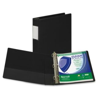 Samsill Clean Touch Antimicrobial Locking D Ring Binder