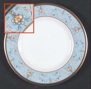 Royal Doulton Fontenay Bread & Butter Plate, Fine China Dinnerware   Gold Laurel