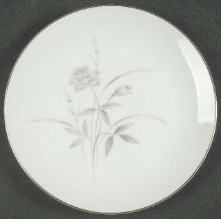 Royal Sovereign Blush Rose Bread & Butter Plate, Fine China Dinnerware   Pink/Gr