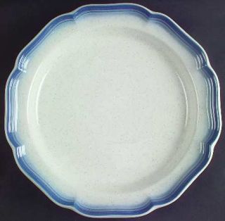 Mikasa Country Club 12 Chop Plate/Round Platter, Fine China Dinnerware   Blue B