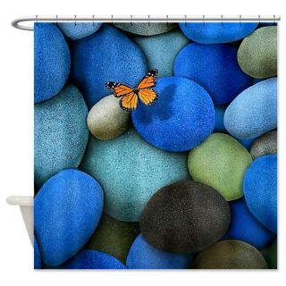  Butterfly Shower Curtain  Use code FREECART at Checkout