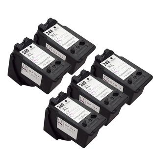 Sophia Global Remanufactured Ink Cartridge Replacement For Pg 240xl With Ink Level Display (5 Black) (BlackPrint yield Up to 300 pages per cartridgeModel SG5eaPG 240XLPack of Five (5)We cannot accept returns on this product.This high quality item has b