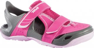 Childrens Teva Barracuda Sport   Pink Velcro Shoes