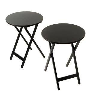 Bianco Collection Furniture Black Folding Table