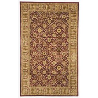 Handmade Persian Legend Red/ Light Brown Wool Rug (5 X 8)