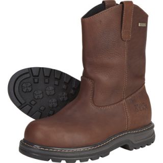 Gravel Gear Waterproof 10in. Steel Toe Wellington Boot   Brown, Size 12
