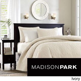 Madison Park Mansfield 3 piece Quilted Pattern Coverlet Mini Set