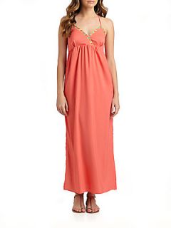 Dragonfly Maxi Dress   Sunset