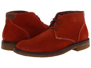 Johnston & Murphy Copeland Chukka Mens Lace up Boots (Red)