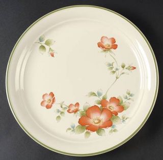 Noritake Wild Rose 12 Chop Plate/Round Platter, Fine China Dinnerware   Pink Fl
