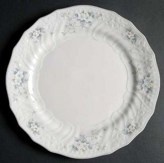 Royal Doulton Lausanne Dinner Plate, Fine China Dinnerware   White&Yellow Flower