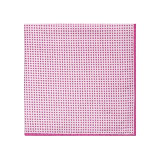 Stafford Spring Dot Pocket Square, Pink, Mens