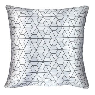 NECTARmodern Triangles Modern Printed Throw Pillow Cushion 40080