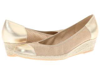 Sesto Meucci Mildee Womens Wedge Shoes (Gold)