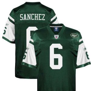 New York Jets Mark Sanchez Reebok NFL Swingman Player Jersey