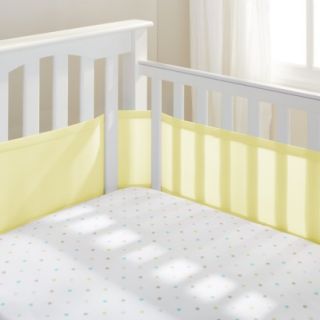 Breathable Mesh Crib Liner by Breathable Baby Yellow