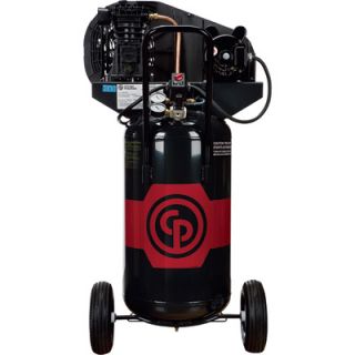 Chicago Pneumatic Reciprocating Air Compressor   2 HP, 26 Gallon, 115/230 Volt,