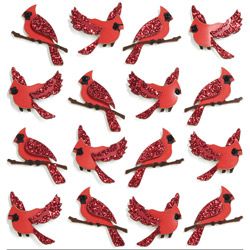 Jolees Cardinal Mini Repeats Stickers