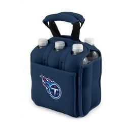 Picnic Time Tennessee Titans Six Pack Case (NavyDimensions 6.75 inches high x 9.5 inches wide x 4.5 inches deepCompact designDouble top handlesSix (6) individual compartmentsTwo (2) interior chambers to hold gel or ice packs (not included) )