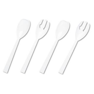 Tablemate Table Set Plastic Serving Forks & Spoons