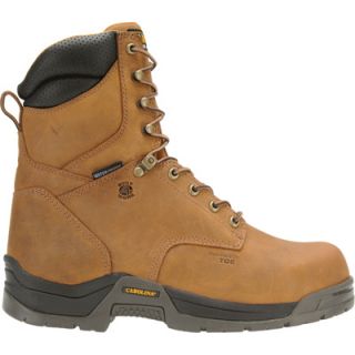 Carolina 8in. Waterproof Composite Safety Toe EH Work Boot   Copper, Size 9