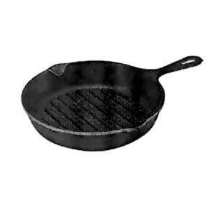 Tomlinson Cast Iron Ribbed 2 in D Grill Pan w/ Handle, 11 1/4 in Diam.