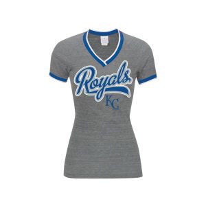 Kansas City Royals 5th & Ocean MLB Womens Opening Night Triblend Baby Jersey T Shirt