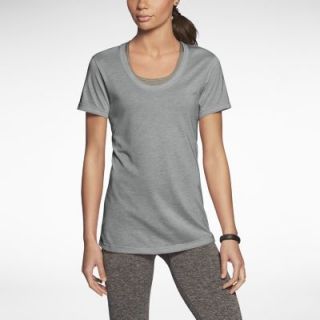 Nike Loose Womens T Shirt   Dark Grey Heather