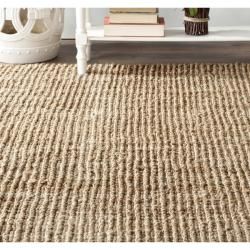 Hand woven Weaves Natural colored Fine Sisal Rug (26 X 20)