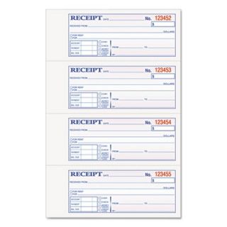 Tops Money and Rent Receipt Books