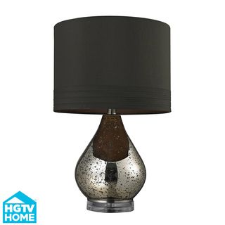 Hgtv Home Mercury Glass 1 light Gold Table Lamp