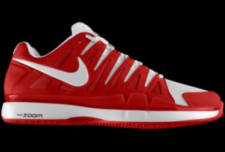 Nike Zoom Vapor 9 Tour Grass iD Custom Mens Tennis Shoes   Red