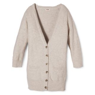 Mossimo Supply Co. Juniors Boyfriend Cardigan   Oatmeal L(11 13)