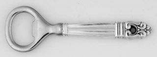 International Silver Royal Danish (Sterling,1939,Nomonograms) Bottle Opener with