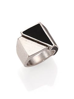 Maison Martin Margiela Geometric Ring   Silver