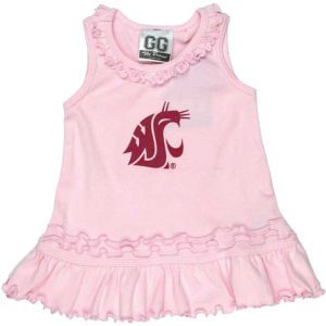 Washington State Cougars NCAA Newborn Ruffle Tank Dress