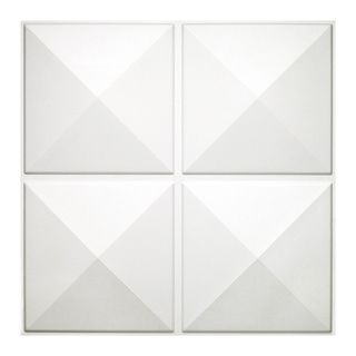 Donny Osmond Home 3d Self adhesive Star Wall Tiles (pack Of 10) (Off white (can also be painted)Materials 100 percent biodegradable and made from natural plant fiber   80 percent sugar cane begasse, 20 percent bambooDimensions 19.6 inches long x 19.6 in