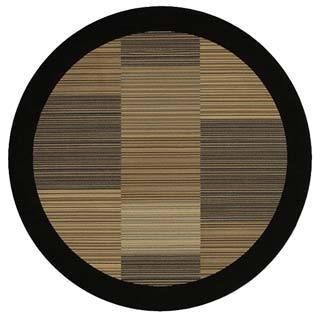 Everest Hamptons/multi Stripe black 53 Round Rug (BlackSecondary colors Antique Ivory, Bark, Barley & SagePattern StripesTip We recommend the use of a non skid pad to keep the rug in place on smooth surfaces.All rug sizes are approximate. Due to the di
