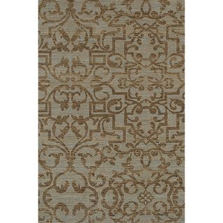 Karastan Sierra Mar French Quarter Bluestone Rug (86 X 116)