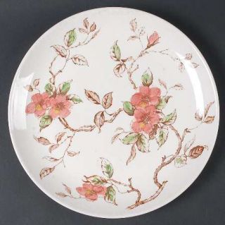 Nasco (Japan) Springtime 11 Round Platter/Chop Plate, Fine China Dinnerware   P
