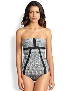 Luxe by Lisa Vogel One Piece Onyx Swimsuit   Onyx