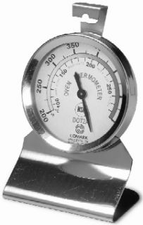 Comark Oven Thermometer, Dial, 200   550 F Range, SS, NSF