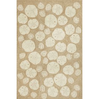 Water Natural Outdoor Rug (76 X 96)